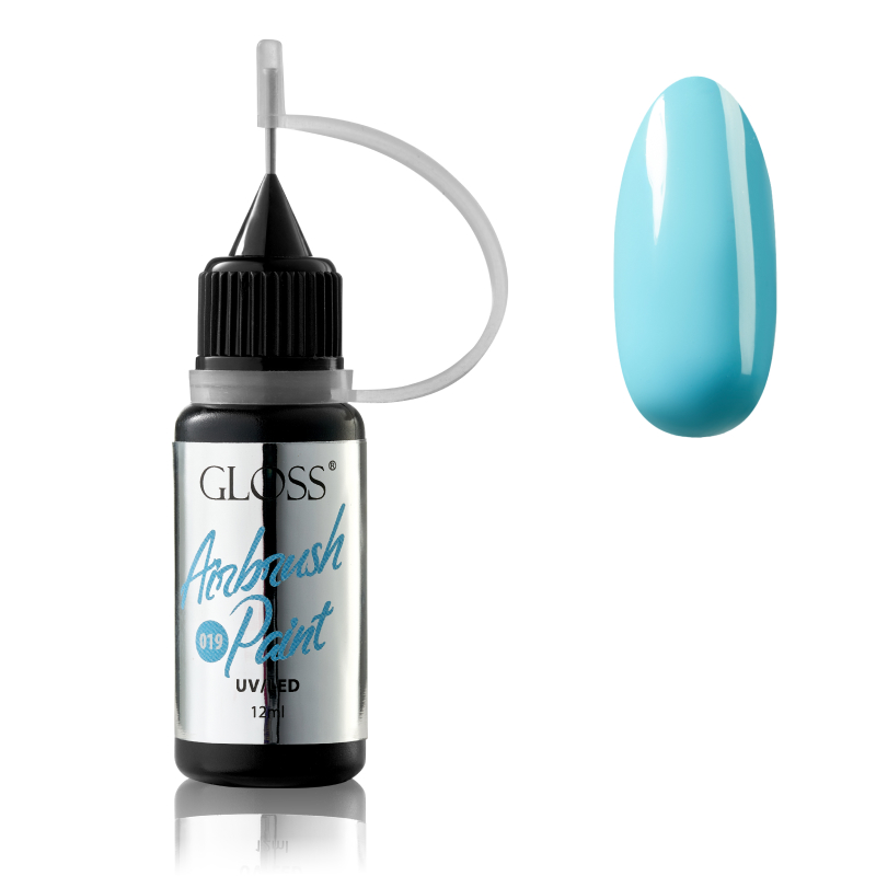 GLOSS Airbrush Paint 019 (sky-blue), 12 ml